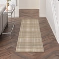 thumbnail image 6 of Nourison Grafix Rustic Taupe 2'3" x 7'6" Area Rug (2x8), 6 of 6