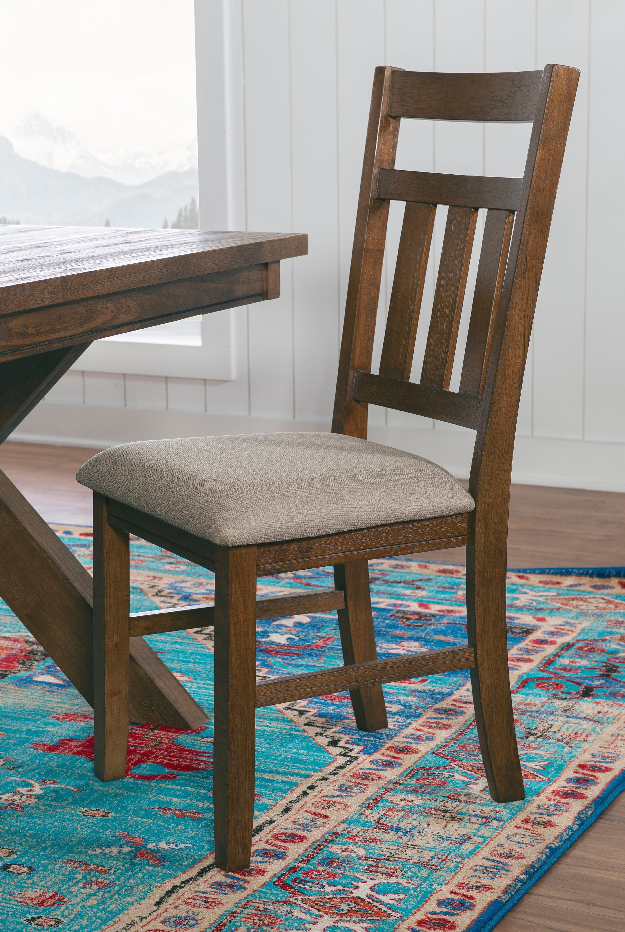 Powell Turino Rustic Umber 6 PC Dining Set