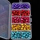 thumbnail image 3 of Paquete de 2-4 cascabeles de Metal de colores, 300x, accesorios de joyería navideña, dijes de campanas 2 piezas, 3 of 9