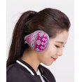 thumbnail image 3 of LerBen Winter Earmuff Woolen Yarn Cable Knit Wrap around Ear Muffs Ear Warmers, 3 of 4