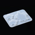 thumbnail image 4 of 1pc Turtle Pendant Silhouette Silicone Molds Resin Casting Molds For UV Resin Epoxy Resin Jewelry Making White 85x110.5x5.5mm Turtle: 66.5x64.5mm and 36.5x35.5mm DIY, 4 of 4