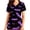 Purple, variant on Valentines Day Gifts for Her Tbopshirt Womens Tops Scrubs for Women,Women Tops Short Sleeve V-neck Tops Working Uniform Print With Pocket Blouse,Valentine's Day