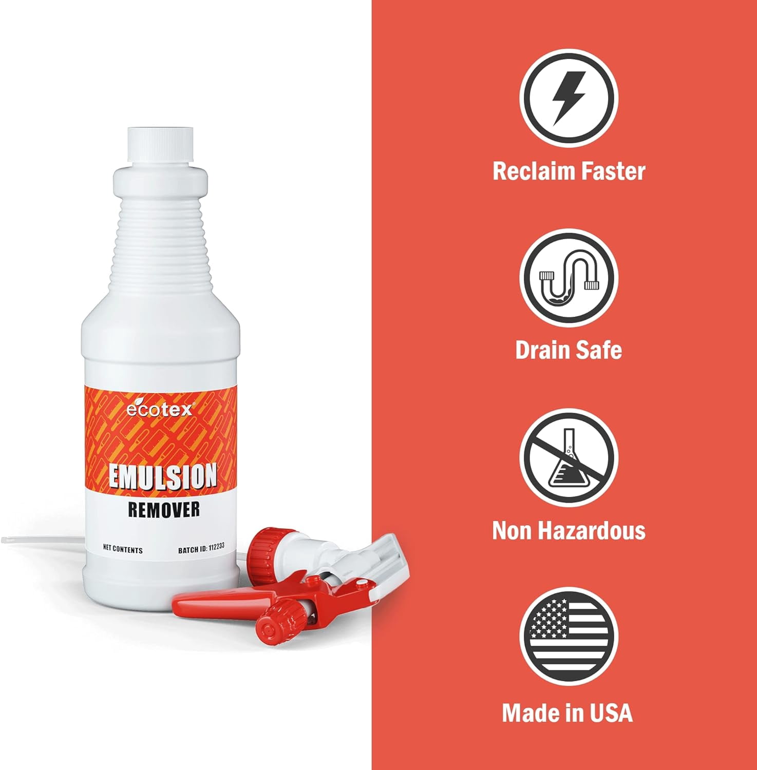 Ecotex® Screen Printing Emulsion Remover (Pint - 16oz) - Diazo