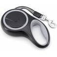 thumbnail image 1 of Correa retráctil para perros Apuakthei de 8 m, correa retráctil para perros grandes, correa retráctil para perros, correa de entrenamiento automática para perros de hasta 110 lb/50 kg, gris, 1 of 5