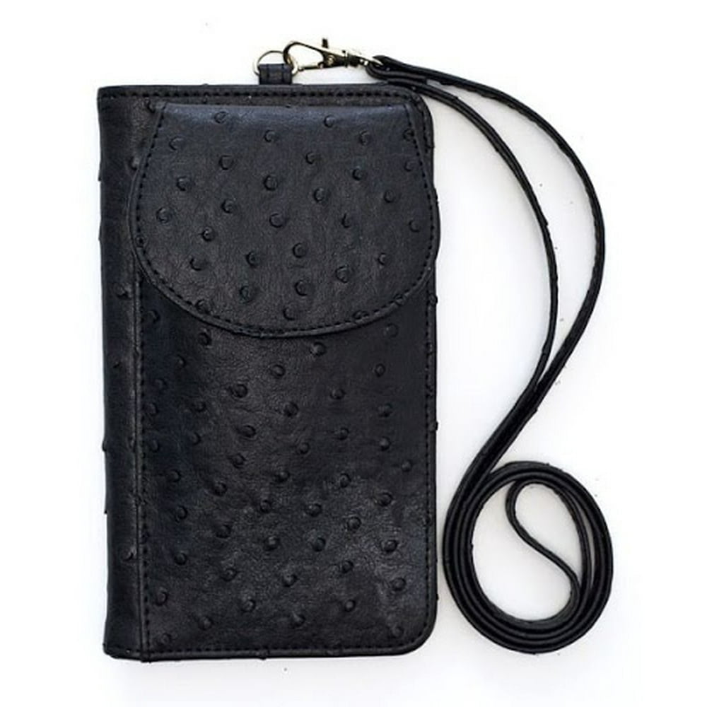 Cell Phone Lanyard with WalletBlack