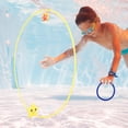 thumbnail image 2 of Minkissy 3pcs Swim Through Rings For Pool Assorted Color For Children Vision Stimulation At Summer Activities, 2 of 6