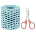thumbnail image 1 of Unique Bargains Raffia Ribbon, Natural Raffia String with Scissor, Light Blue, 218 Yards, 1 of 7