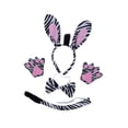 thumbnail image 2 of BELOVING Zebra Costume Animal Ears and Tail Set for Holidays Masquerade Stage Performance, 2 of 9