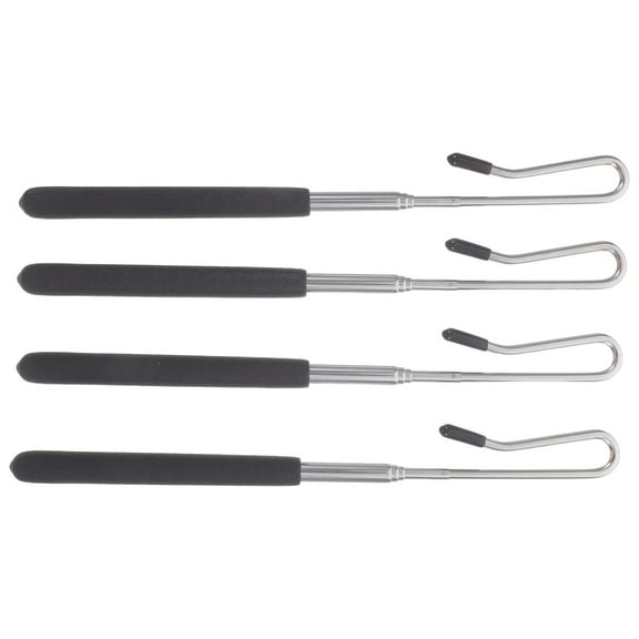 Raindrops 4-Pack Adjustable Metal Puppet Control Rods Extendable Hand Manipulation Sticks for and Artistic Expression 20-55cm
