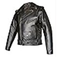 thumbnail image 3 of Allstate Leather Men's AL2022 Basic Motorcycle Jacket 50 Black, 3 of 4