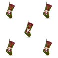 thumbnail image 3 of Calcetín de Navidad Inteprter decoración sin rostro rojo 5Conjunto, 3 of 6