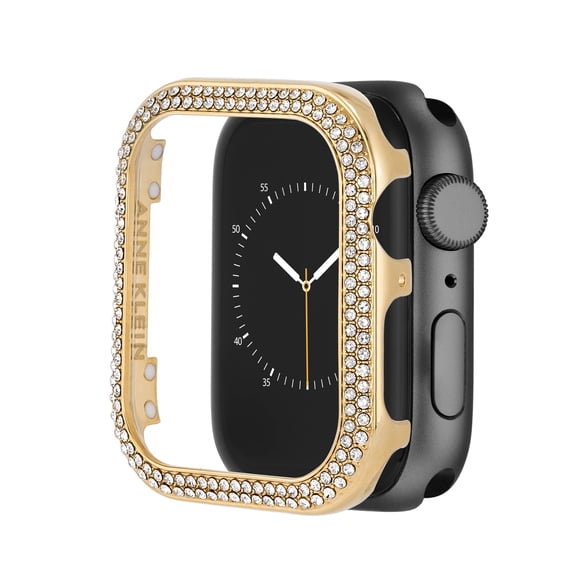 Anne Klein Parachoques de cristal premium compatible con Apple Watch Ajuste sin costuras Parachoques de fácil instalación para Apple Watch