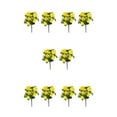 thumbnail image 2 of mmirethe 2x Low Maintenance Realistic Appearance Faux Flowers And Plants Wide Application yellow 5Set, 2 of 6