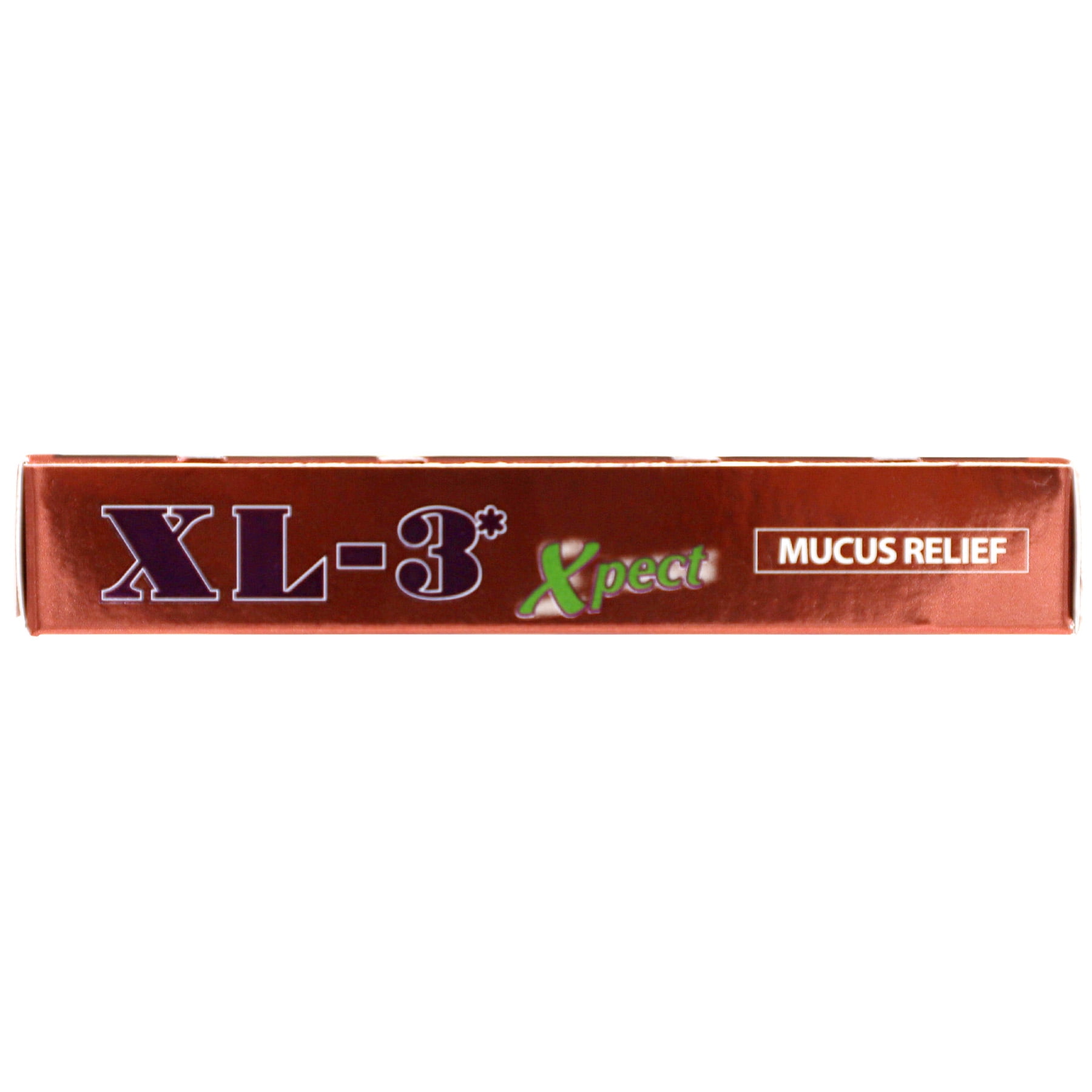XL-3 Xpect Mucus Relief, OTC Medication Helps Thins and Loosens Mucus, 20 Tablets