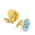 thumbnail image 3 of Shark Stylish Men's Stainless Steel Shirt Cufflinks for Formal Attire - for Business Meetings and Special Occasions, 3 of 6