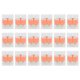 thumbnail image 5 of Conector de cableado de 20 piezas, iluminación de construcción, Terminal rápido sin tornillos, suministros industriales PCT‑662Orange, 5 of 5