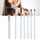 thumbnail image 1 of Kit de herramientas de maquillaje, 7 piezas de pinceles de maquillaje profesionales, juego de pinceles de maquillaje, herramientas de belleza, diseño aerodinámico, 1 of 11