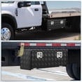 thumbnail image 3 of Bingirl 1001|Heavy-Duty Aluminum Diamond Plate Tool Box for Pickup Trucks - 48-18-18 Inch, Waterproof, Lock & Keys Included, Perfect for Trailer Storage, 3 of 5