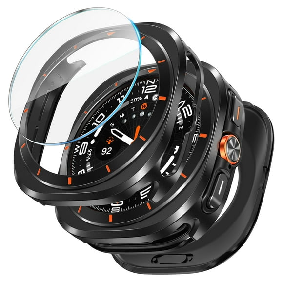 Funda con protector de pantalla 3 en 1 LETOID para Samsung Galaxy Watch Ultra de 47 mm