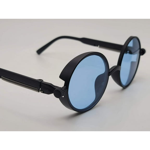 Steampunk Goggles Glasses Round Sunglasses Emo Retro Vintage