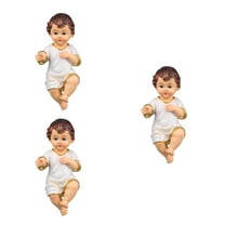 Beaupretty Resin Mini Jesus Baby Figurine Multi Home Decor Office Decor 3Set