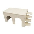 thumbnail image 4 of DOLITY Hamster House Hamster Sand Bath Box for Small Sized Pets Mice Dwarf Hamsters double door, 4 of 9