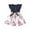 Blue, variant on EnJoCho Girls Birthday Skirt toddlers and Baby Girls' Sleeveless Dress Set Floral Dress Summer Sundress for Girl Cute Little Girl Fashion Party Dress