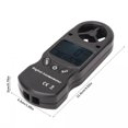 thumbnail image 2 of MesaSe Portable Digital Anemometer - TL-300 3-in-1 Mini Handheld Multifunction Digital Hygrometer Anemometer By, 2 of 8