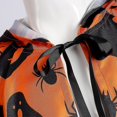 thumbnail image 4 of Capa de cosplay de mago de Halloween Capa con estampado de dibujos animados de mascarada, 4 of 5