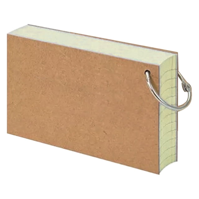 Tarjetas de índice de colores, tarjetas didácticas con anilla metálica, escritura suave, papel grueso, sin derrame de tinta, tarjetas de notas, tarjetas de estudio rayadas