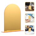 thumbnail image 3 of 2 soportes transparentes para libros, extremos decorativos para libros, organizadores de libros acrílicos, accesorio de estudio, 3 of 5