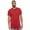Red, variant on True Rock Men's Andy Plain Cutout Casual T-Shirt (Navy, Small)