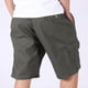 thumbnail image 5 of Ceisia Men's Multi-Pocket Cargo Shorts Summer Loose Straight-Leg Casual Workwear Shorts with Zipper Pockets Army Green XXXL Gifts, 5 of 6