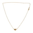 thumbnail image 1 of 1 collar con colgante en forma de corazón, cadena para el cuello, regalo de San Valentín para mujeres y niñas (dorado)., 1 of 7