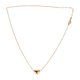 thumbnail image 1 of 1 collar con colgante en forma de corazón, cadena para el cuello, regalo de San Valentín para mujeres y niñas (dorado)., 1 of 5