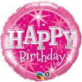 thumbnail image 3 of Pink Ballerina Happy Birthday Party Balloons Decorations Supplies, 3 of 5
