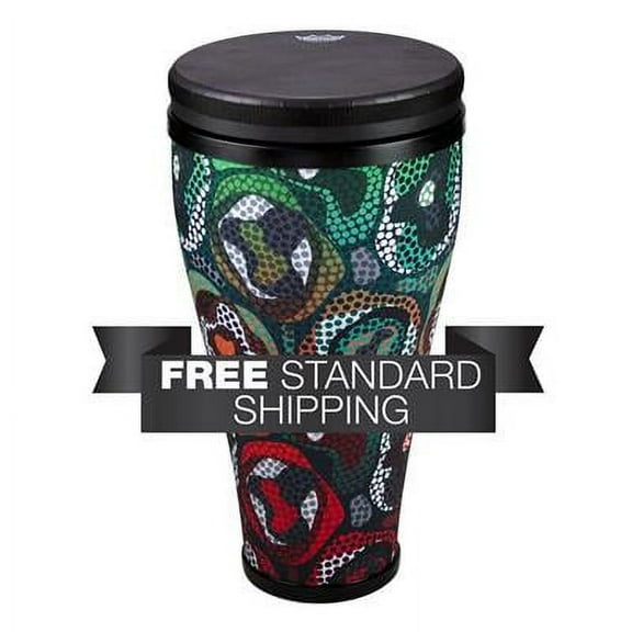 Remo Festival Series TK-2510-68 10" Pre-Tuned Timbau, Tribal Green