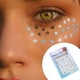 thumbnail image 4 of Soidarity Joyas para la cara de los ojos, pegatinas de diamantes de imitación, cuentas de forma geométrica, maquillaje temporal de cristal, Type1 NO1, 4 of 6