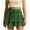 Green-06, variant on Perfectbot Women's Ruffled Tiered Mini Skirts Drawstring Elastic Waist Pleated Flowy Skirts