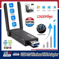 1300Mbps USB 3.0 Wireless WIFI Adapter Long Range Dongle Dual Band Network US