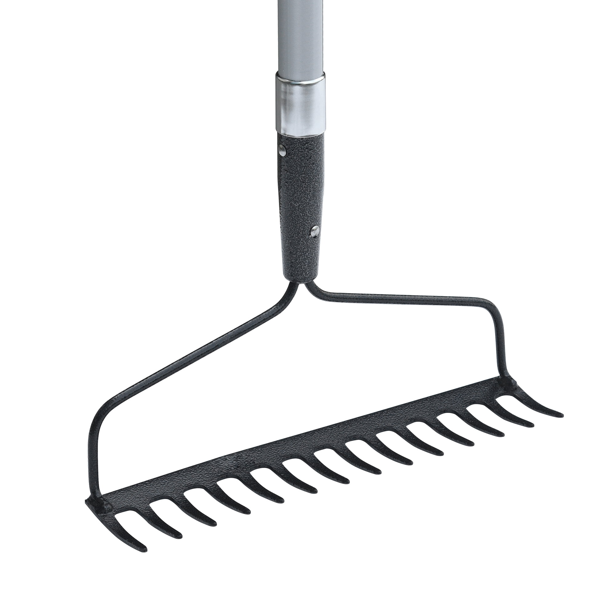 Expert Gardener Fiberglass Bow Rake with Comfort Grip and 14-Tine Design