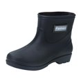 thumbnail image 2 of Botas de lluvia para mujer, botas de lluvia a media pantorrilla, elegantes, cómodas, portátiles, zapatos de lluvia para viajes, campamentos al aire UE 41, 2 of 9