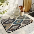 thumbnail image 3 of Coffee Mat with Vintage Design - Absorbent Diatom Pad for Under Coffee Machine or Dish Rack, Fast Drying Rustic Decor Mat for Kitchen Counter or Sink, 3 of 7