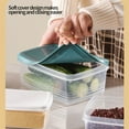 thumbnail image 7 of MERILER Reusable Fresh Food Storage Container with Sealed Lid for Refrigerator Organization, Microwave-Safe and Space-Saving, 7 of 7