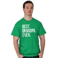 thumbnail image 3 of Best Grandpa Ever Grandfather Poppop Men's Graphic T Shirt Tees Brisco Brands L, 3 of 6