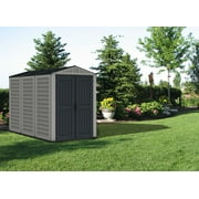 Duramax 5x8 YardMate Plus Outdoor Plastic Storage Shed with Molded Floor