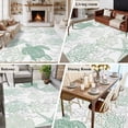 thumbnail image 6 of Large Area Rug 6'x9', Green Coastal Non-slip Runner Carpet for Living Room/Bedroom/Office, Sea Turtle Nautical Coral Summer Beach Outdoor Indoor Rectangle Area Rugs Floor Mat for Kitchen/Dining Room, 6 of 9
