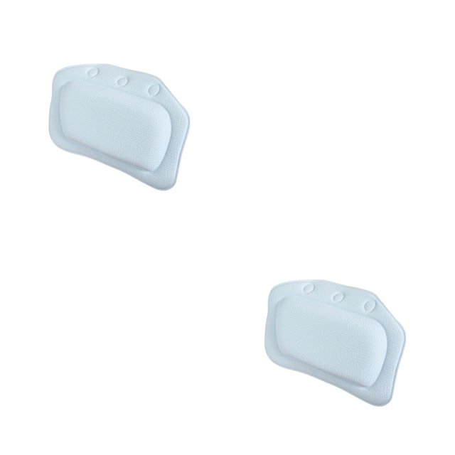Bearachild Almohada para bañera, reposacabezas antideslizante, almohada de PVC para bañera con ventosa, cojín impermeable para Spa, accesorios de baño Type2 NO2 Bearachild CBP090088