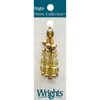 Wrights Old Gold Beaded Tassel