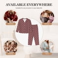 thumbnail image 5 of Goofa German Shepherd Dog Printed Women’s 2 Piece Pajama Set Super,Pajamas Women's Long Sleeve Sleepwear Soft Button Down Loungewear Pjs Lounge Set Nightwear-XX-Large, 5 of 9